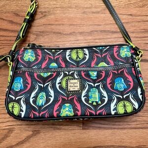 Vintage Dooney & Bourke Disney Star Wars Half Marathon Dark Side Crossbody purse
